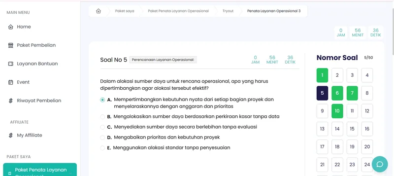 Pilihan Jenis Soal Lengkap